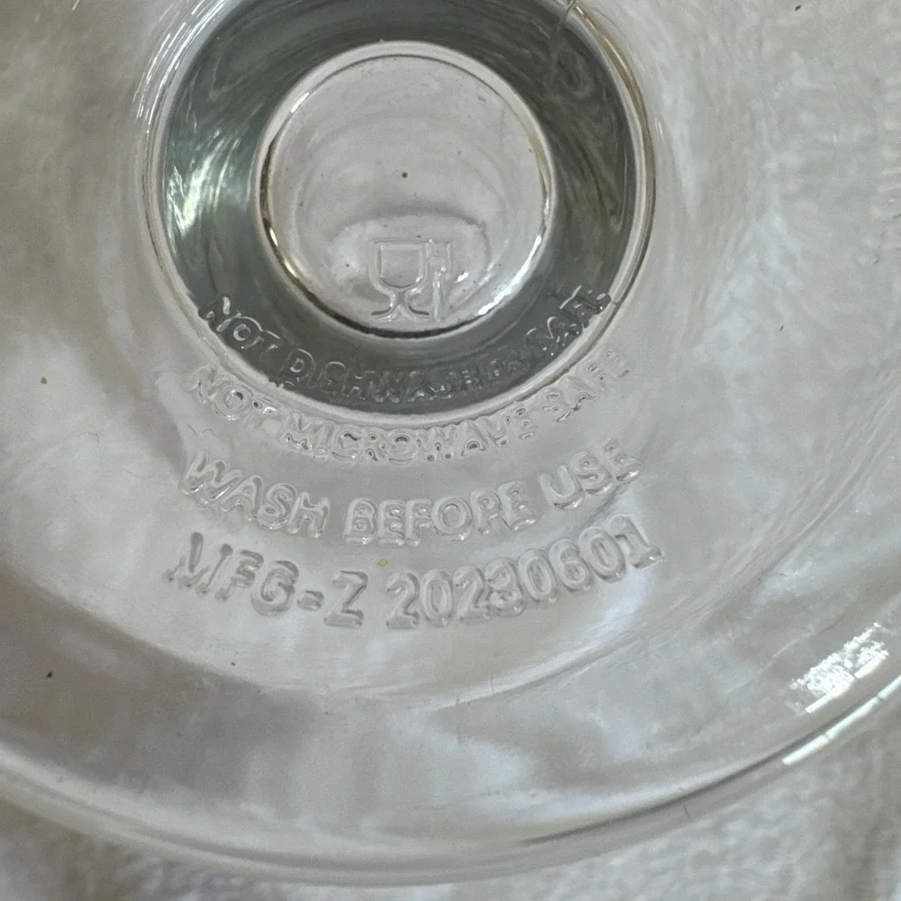 Oreo Milk Cookie‎ Dunking Glass Footed Soda Fountain Style Clear 7 Inch 2023